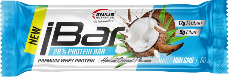 Протеїн Genius Nutrition iBar 28 Protein Bar