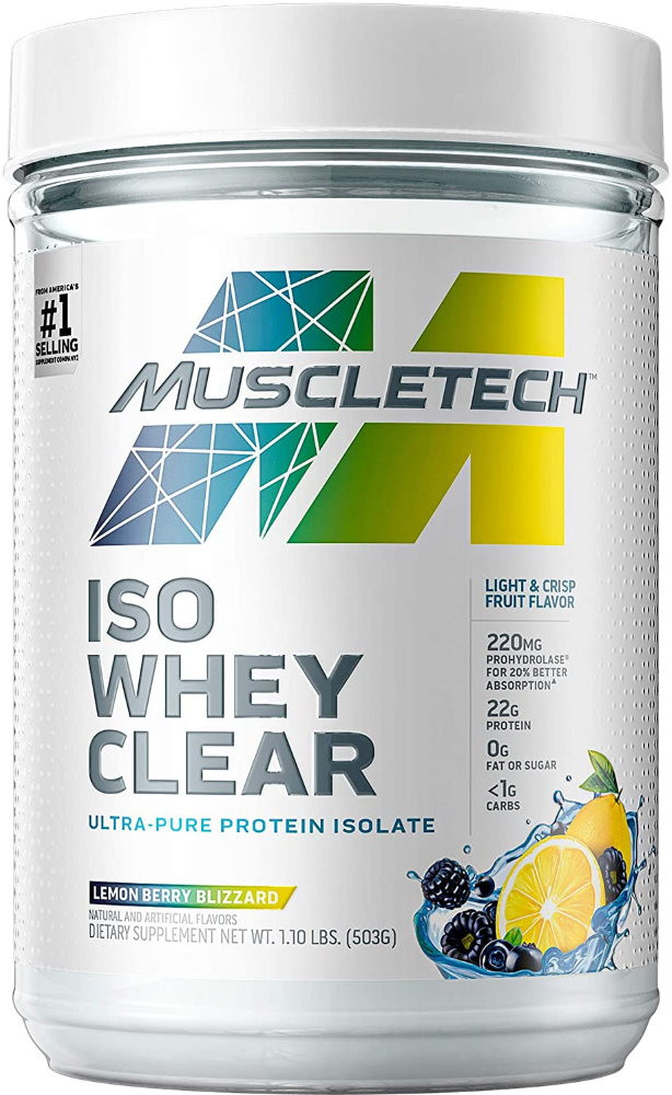 Протеїн MuscleTech Iso Whey Clear