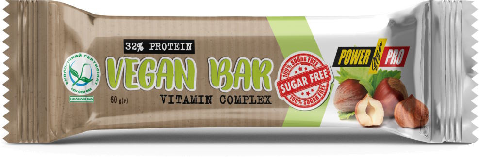 Протеїн Power Pro 32 Protein Vegan Bar