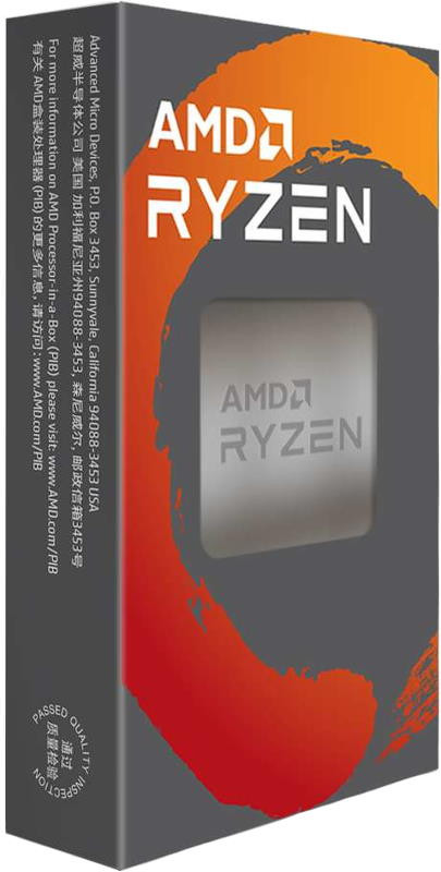 Процессор AMD Ryzen 5 Matisse 3600 WOF (100-100000031AWOF)