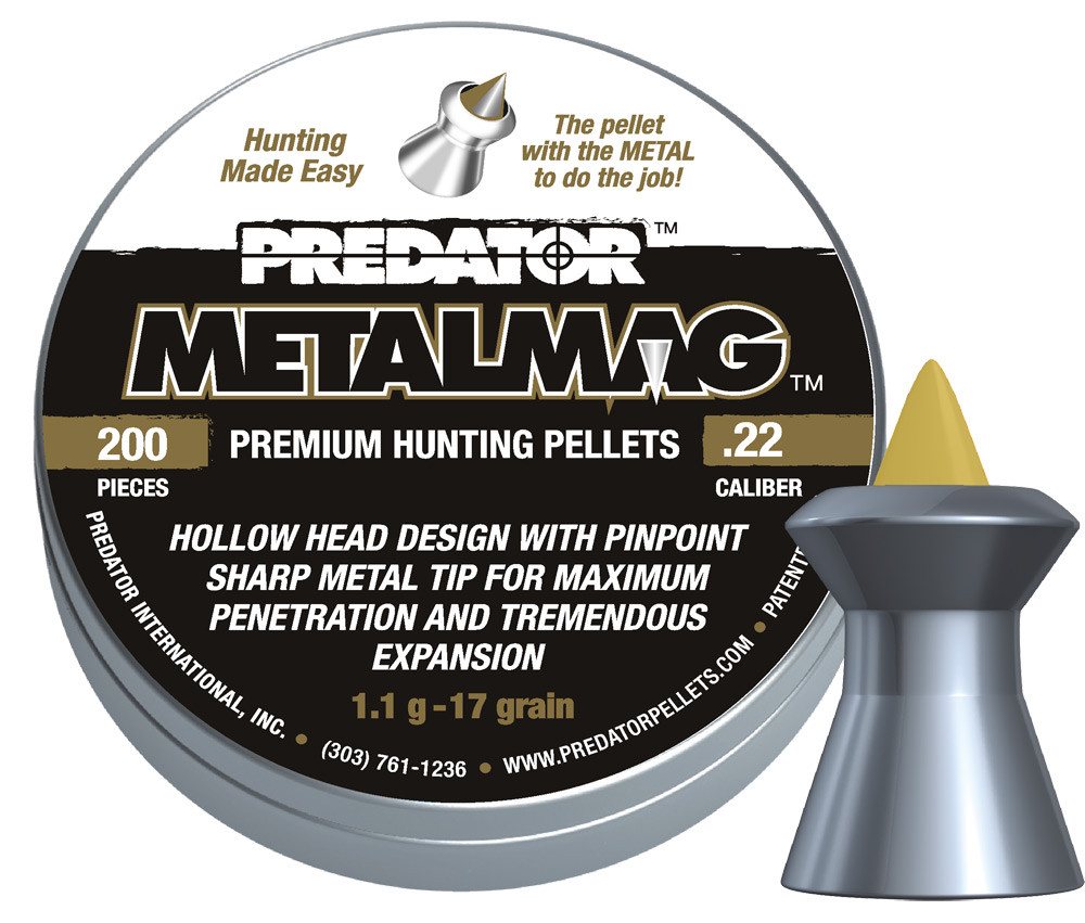 Пули и патроны JSB Predator Metalmag 5.5 mm 1.1 g 200 pcs