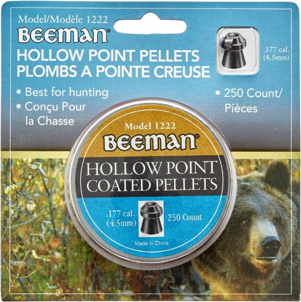 Пули и патроны Beeman Hollow Point 4.5 mm 0.47 g 250 pcs (1222)