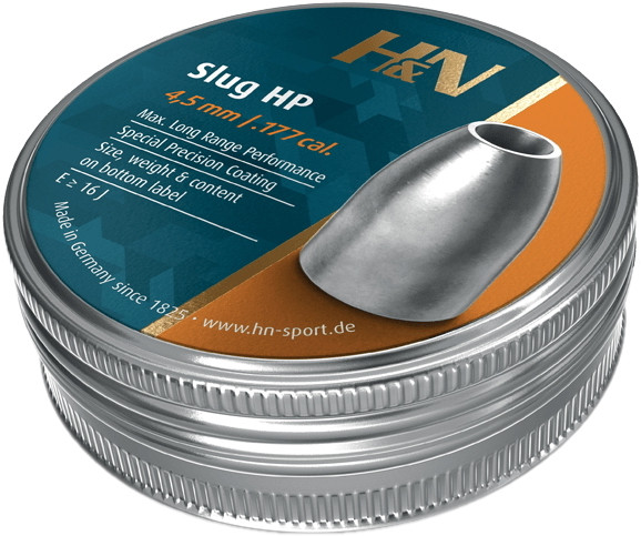 Пули и патроны Haendler & Natermann Slug HP 4.5 mm 0.84 g 350 pcs (96345101301)