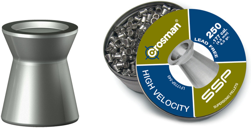 Кулі й патрони Crosman Lead Free 4.5 mm 0.26 g 250 pcs