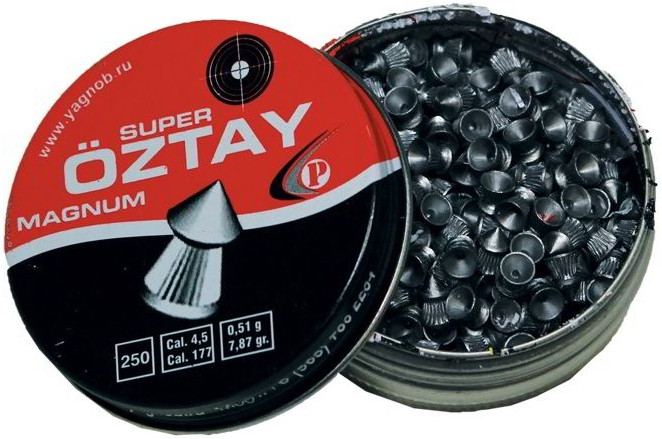 Кулі й патрони Oztay Super Magnum 4.5 mm 0.51 g 250 pcs