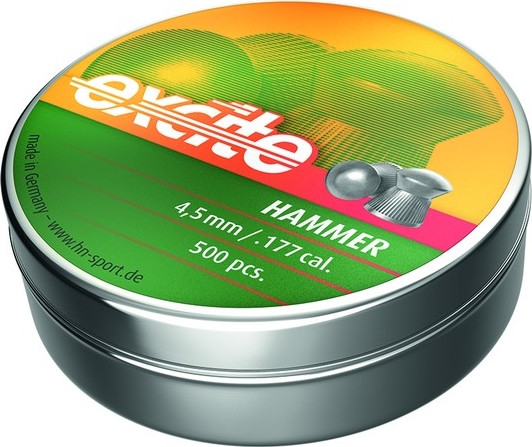 Кулі й патрони Haendler & Natermann Excite Hammer 5.5 mm 0.94 g 250 pcs