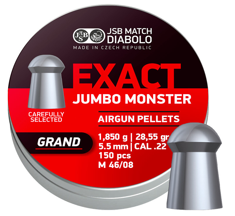 Кулі й патрони JSB Exact Jumbo Monster Grand 5.52 (546488-150