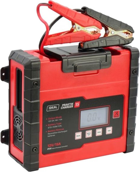 Зарядний пристрій IDEAL Praktik Charger 15 LCD