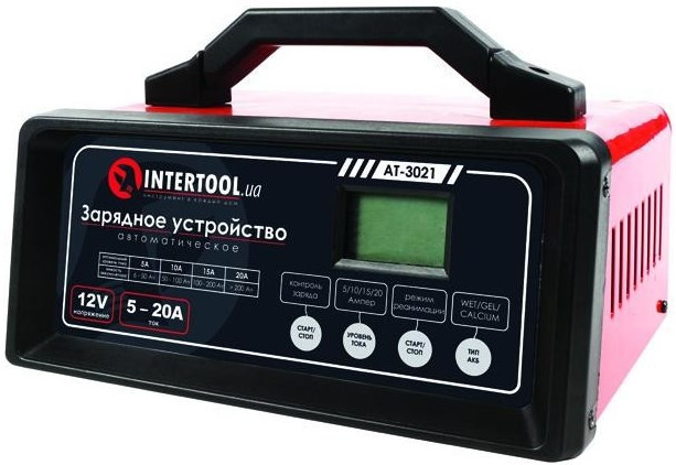 Зарядний пристрій Intertool AT-3021