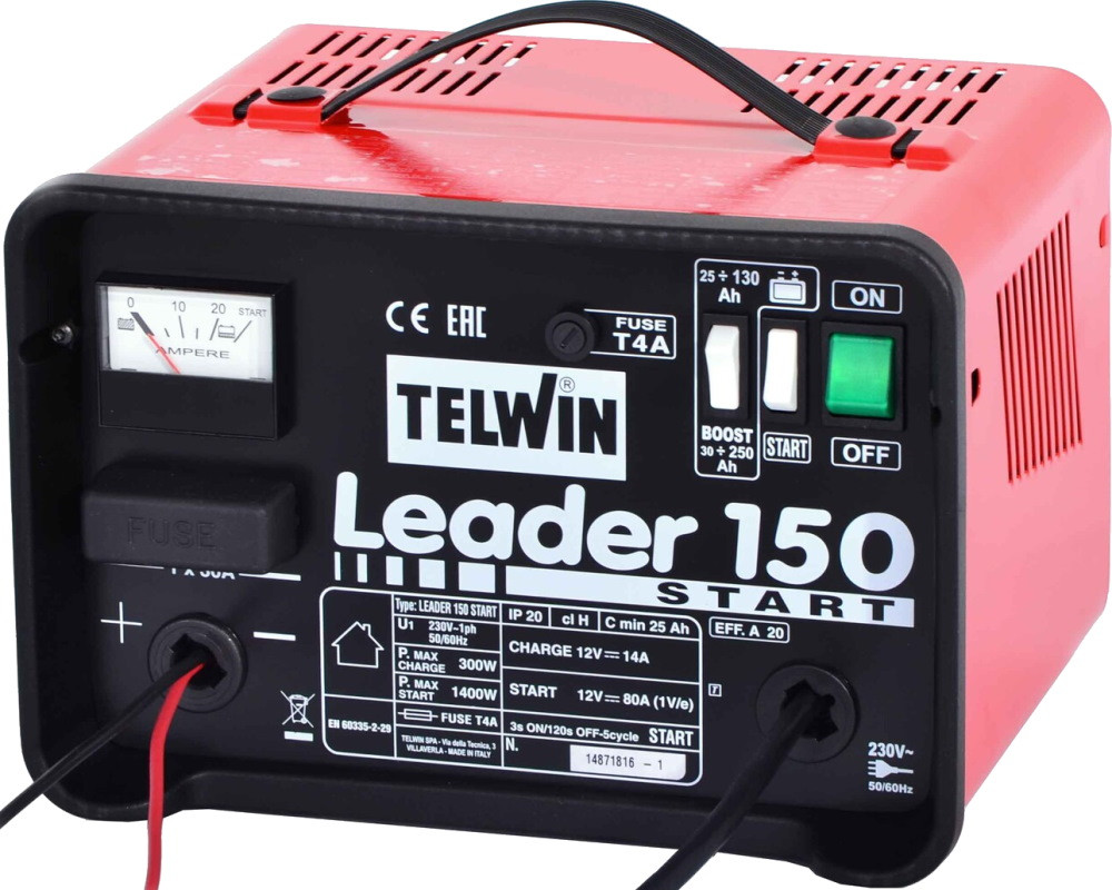 Зарядний пристрій Telwin Leader 150 Start