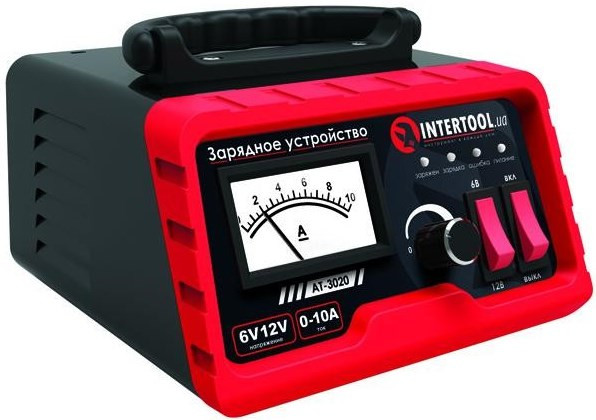 Зарядний пристрій Intertool AT-3020