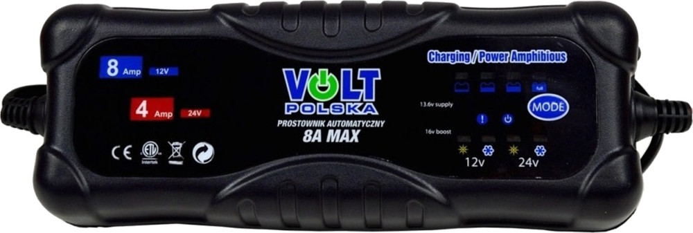 Зарядное устройство Volt Polska 12/24V 8A MAX