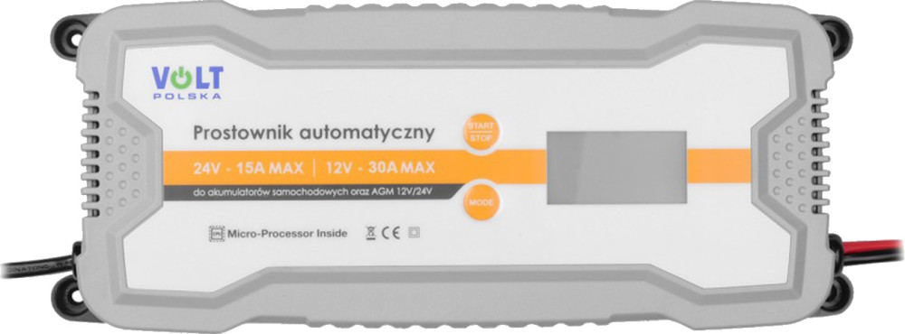 Зарядное устройство Volt Polska 12/24V 30A LCD