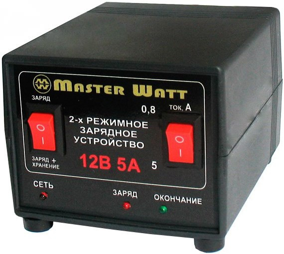 Зарядний пристрій Master Watt 0.8-5A 12V