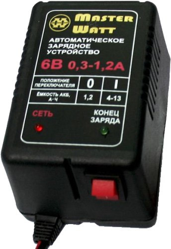 Зарядний пристрій Master Watt 0.3-1.2A 6V