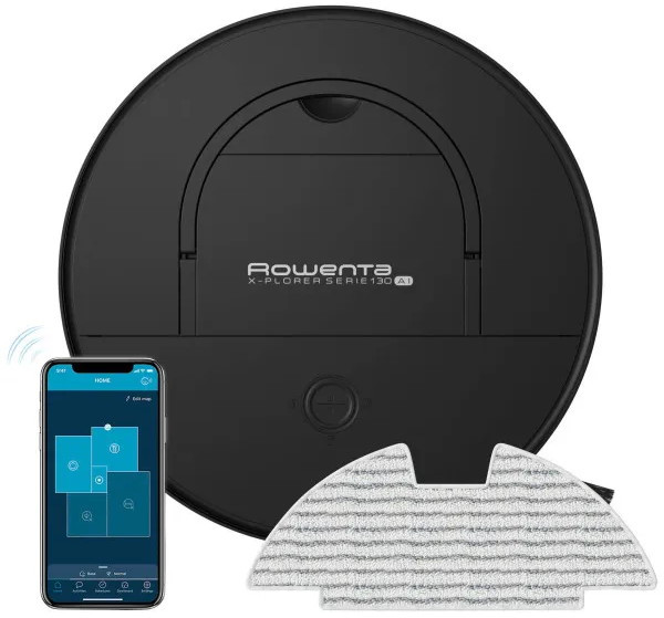 Робот-пилосос Rowenta X-plorer Serie 130 AI Animal & Allergy RR 9075 WH