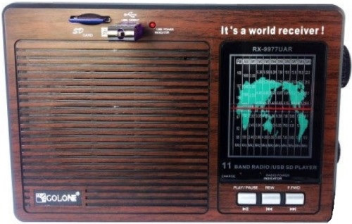Радиоприемник / часы Golon RX-9977UAR
