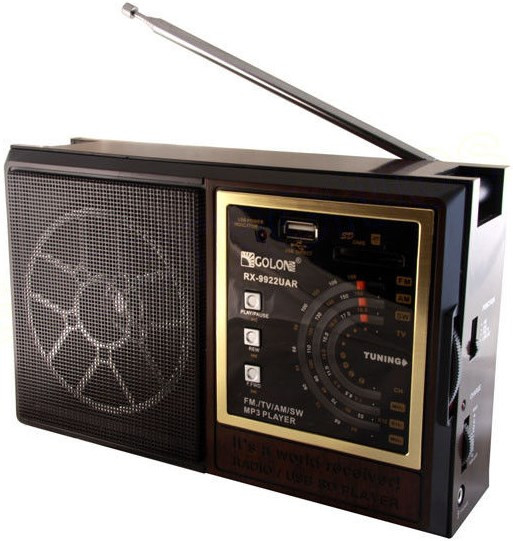 Радиоприемник / часы Golon RX-9922UAR