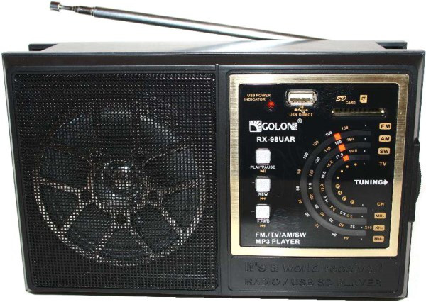 Радиоприемник / часы Golon RX-98UAR