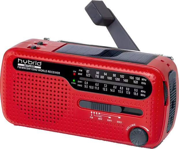 Радиоприемник / часы Muse MH-07RED