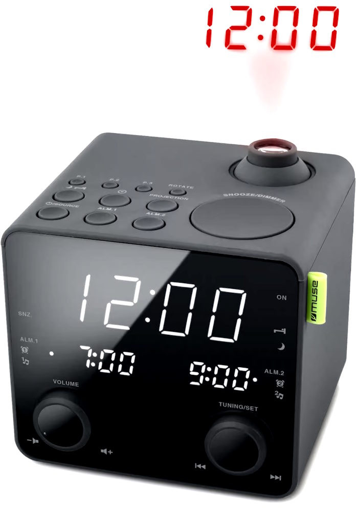 Радиоприемник / часы Muse M-189 P