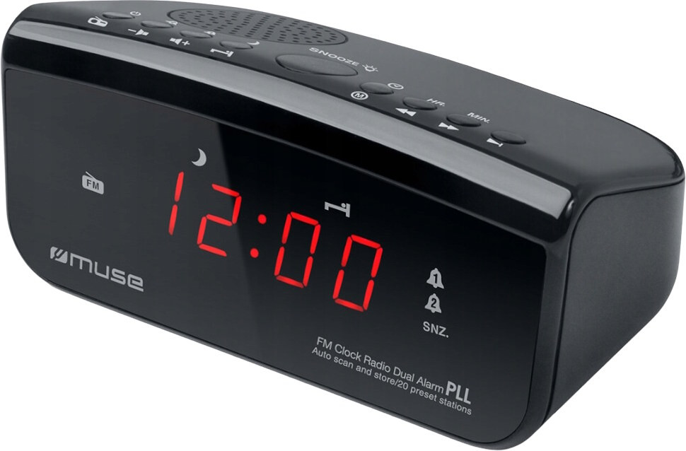 Радиоприемник / часы Muse M-12 CR