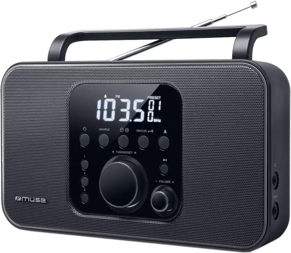Радиоприемник / часы Muse M-091