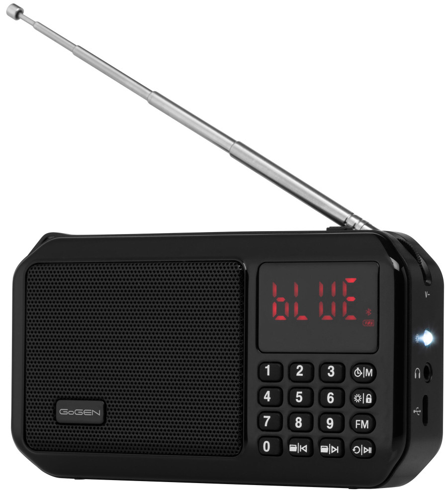 Радіоприймач / годинник Gogen FMP 125 BTB