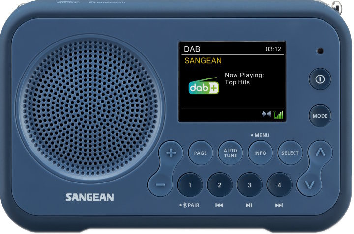 Радиоприемник / часы Sangean DPR-76BT