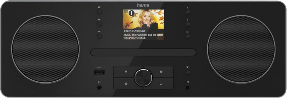 Радиоприемник / часы Hama DIR1570CBT