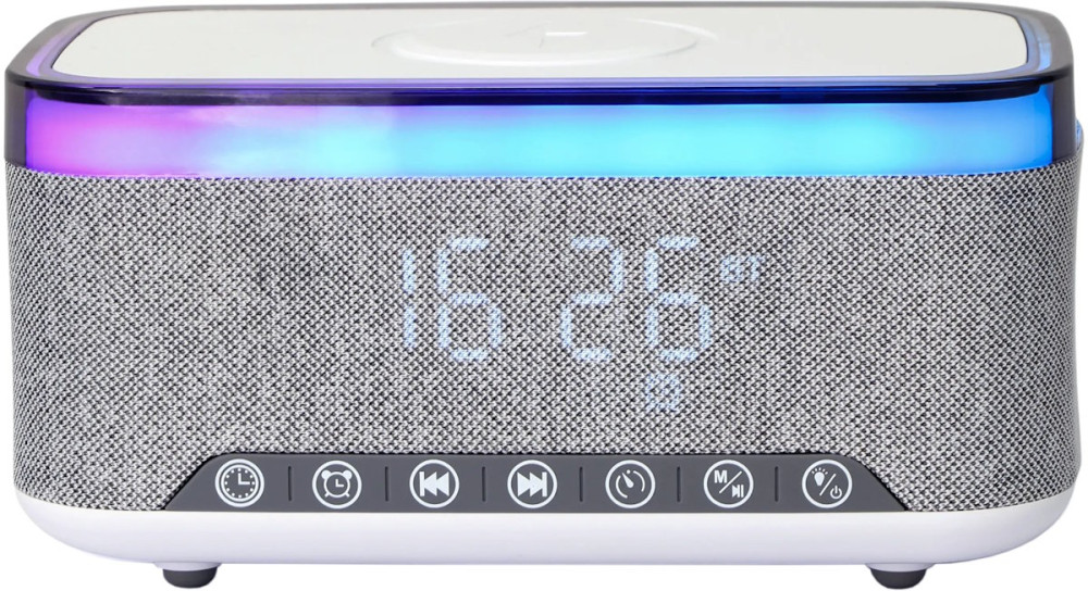 Радіоприймач / годинник Gembird DAC-SPKBT-QC15