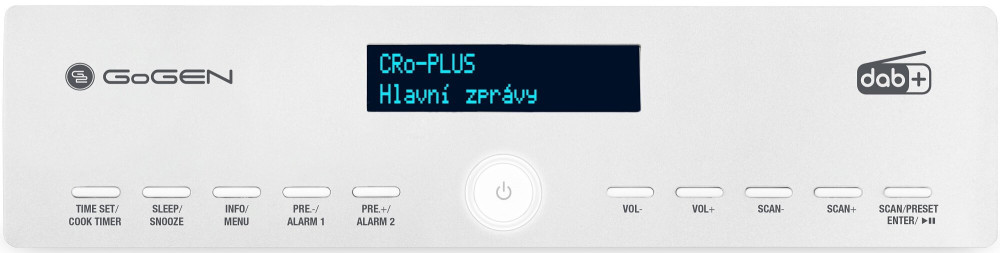 Радіоприймач / годинник Gogen DAB 600 Kitchen