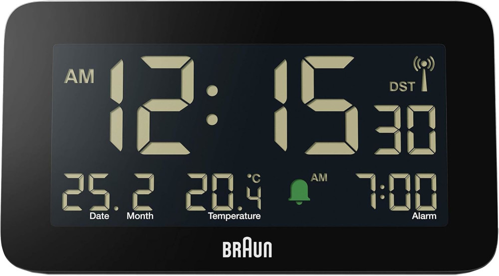 Радіоприймач / годинник Braun BC10