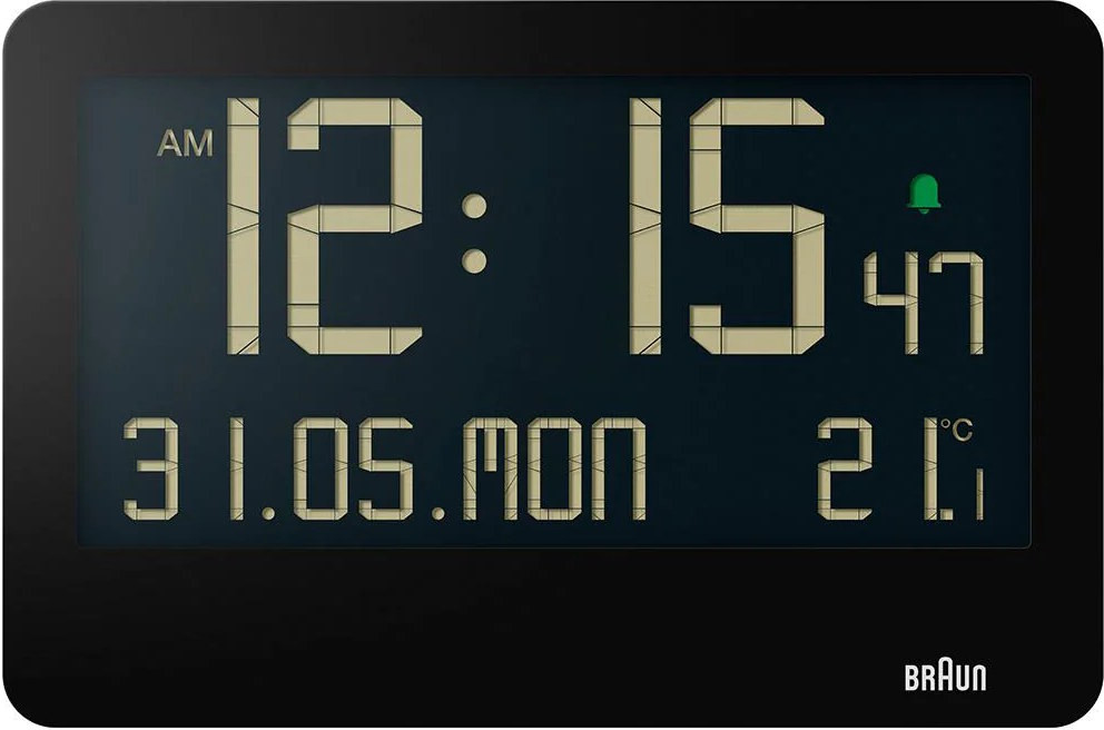 Радіоприймач / годинник Braun BC14