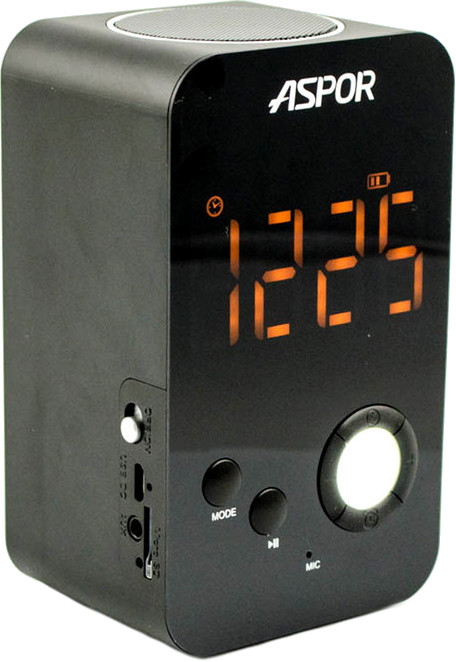 Радіоприймач / годинник Aspor A658