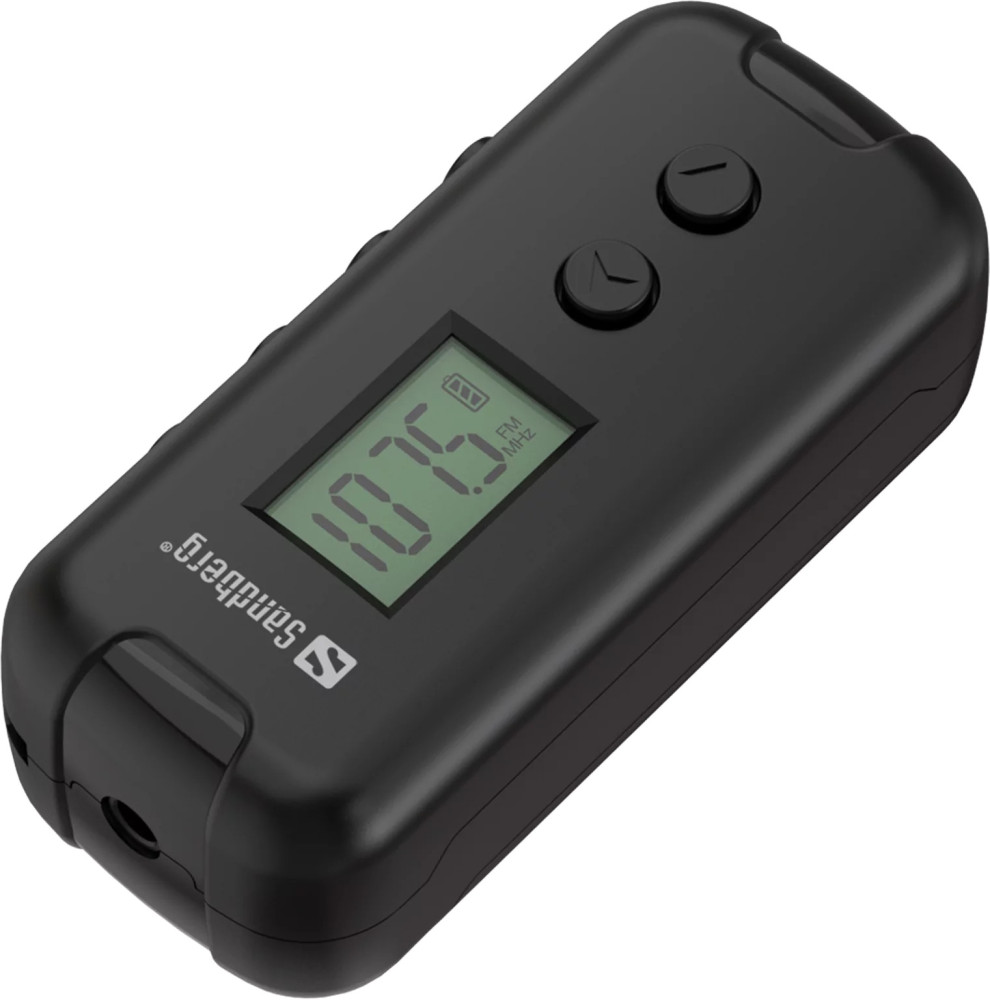 Радіоприймач / годинник Sandberg Pocket Radio FM for AAA Battery