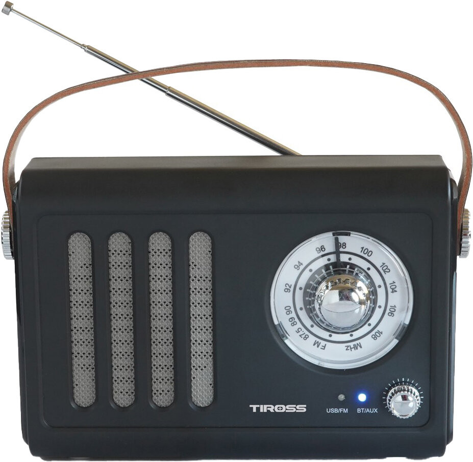 Радиоприемник / часы TIROSS TS-466