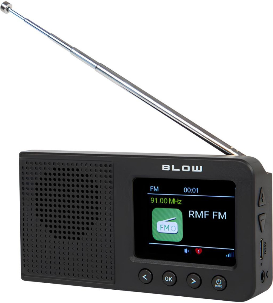 Радіоприймач / годинник BLOW RK3