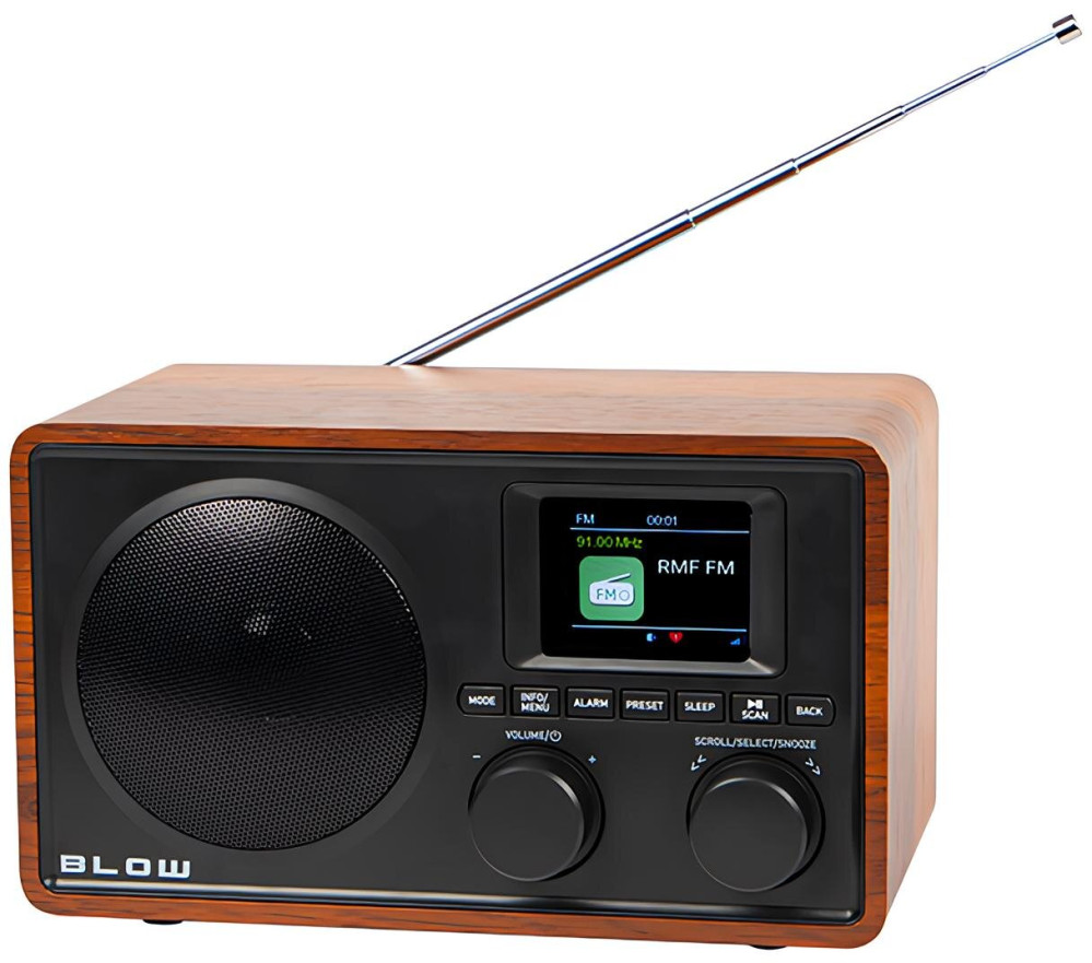 Радіоприймач / годинник BLOW RK5