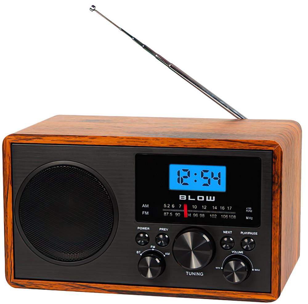 Радіоприймач / годинник BLOW RA9 V.2