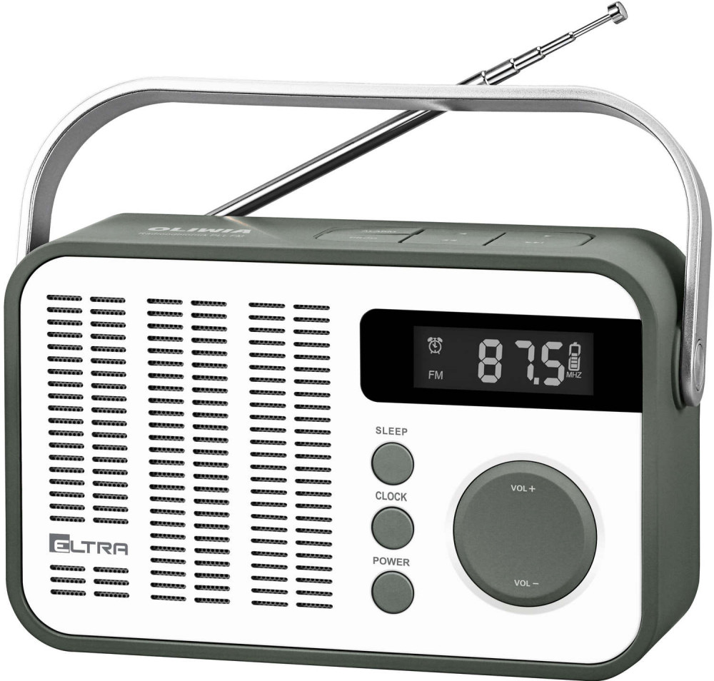 Радіоприймач / годинник Eltra Oliwia