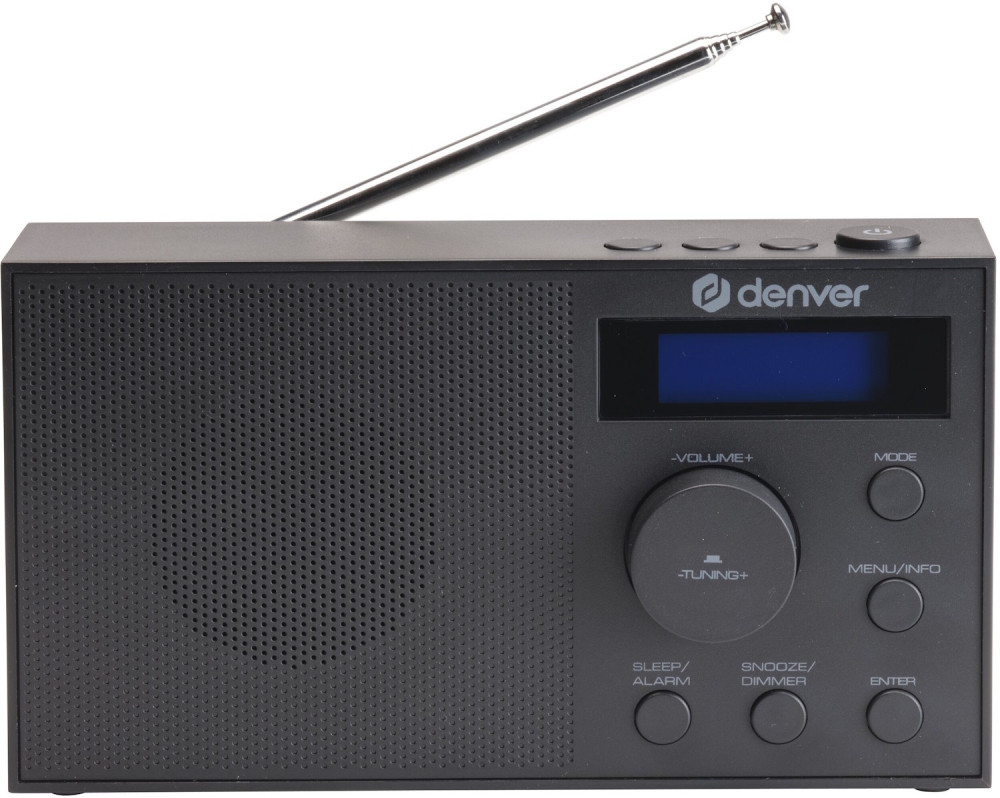 Радіоприймач / годинник Denver DAB-51B