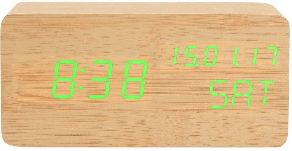 Радіоприймач / годинник Grunhelm 1609