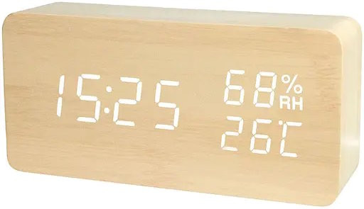 Радіоприймач / годинник Grunhelm 1502