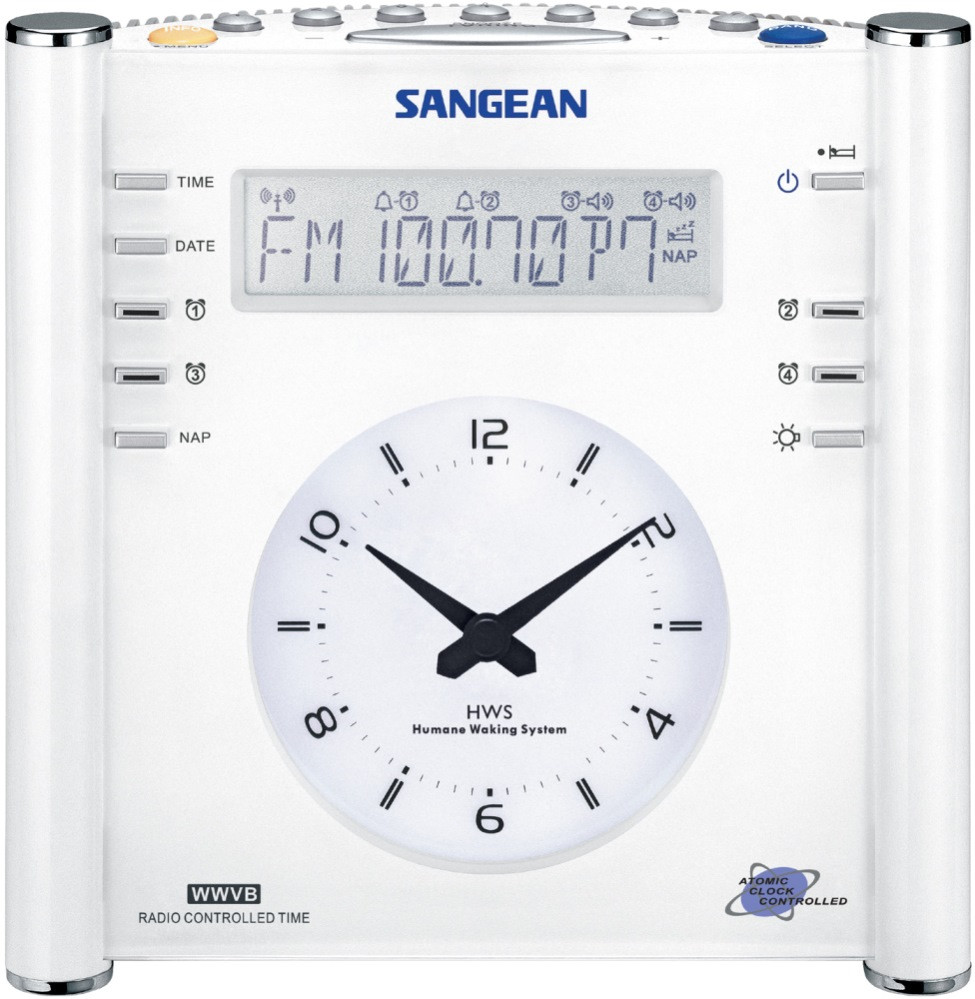 Радиоприемник / часы Sangean RCR-3