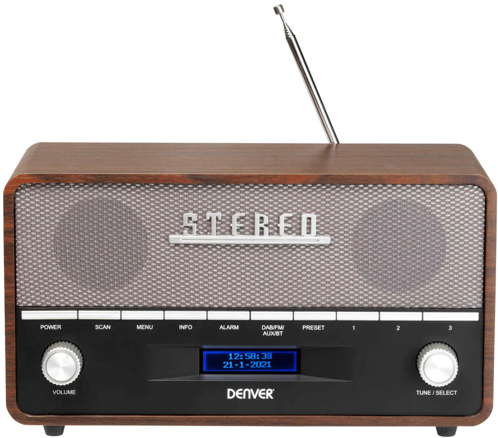 Радіоприймач / годинник Denver DAB-36