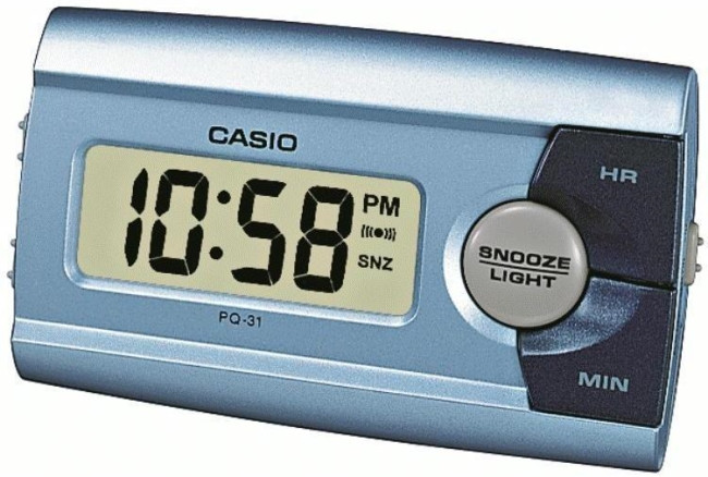 Радіоприймач / годинник Casio PQ-31