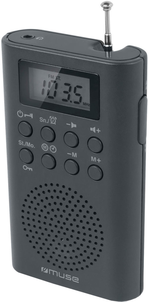 Радиоприемник / часы Muse M-03R