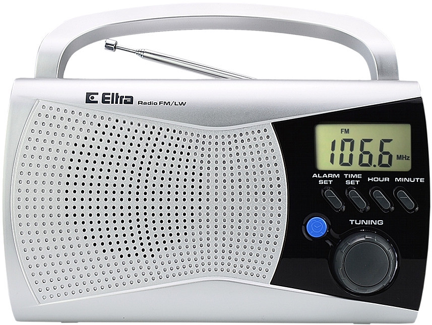 Радіоприймач / годинник Eltra Kinga 2