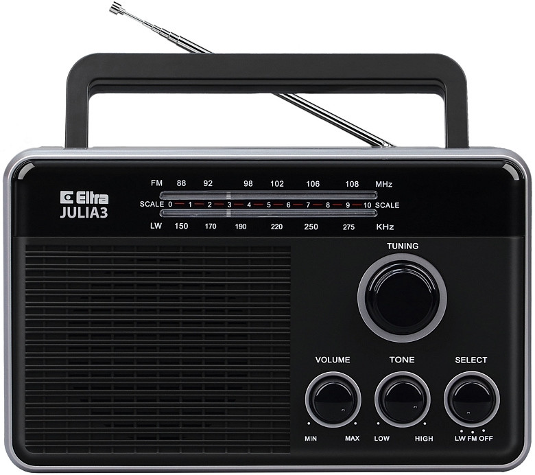 Радіоприймач / годинник Eltra Julia 3